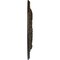 Ekena Millwork Hurley Medallion (Canopies up to 7 1/4"), 22 1/8"OD x 7 1/4"ID x 1 3/4"P, Stone Hearth Crackle CM26HUSHC - alternate 2